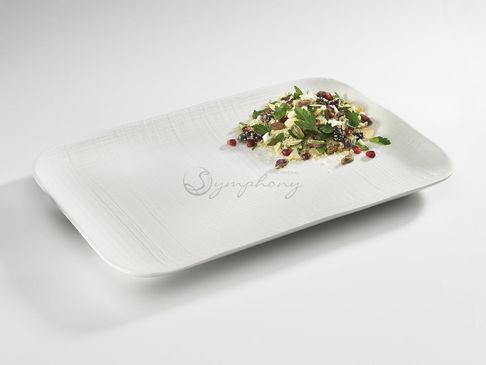 symphony linen rectangular platter